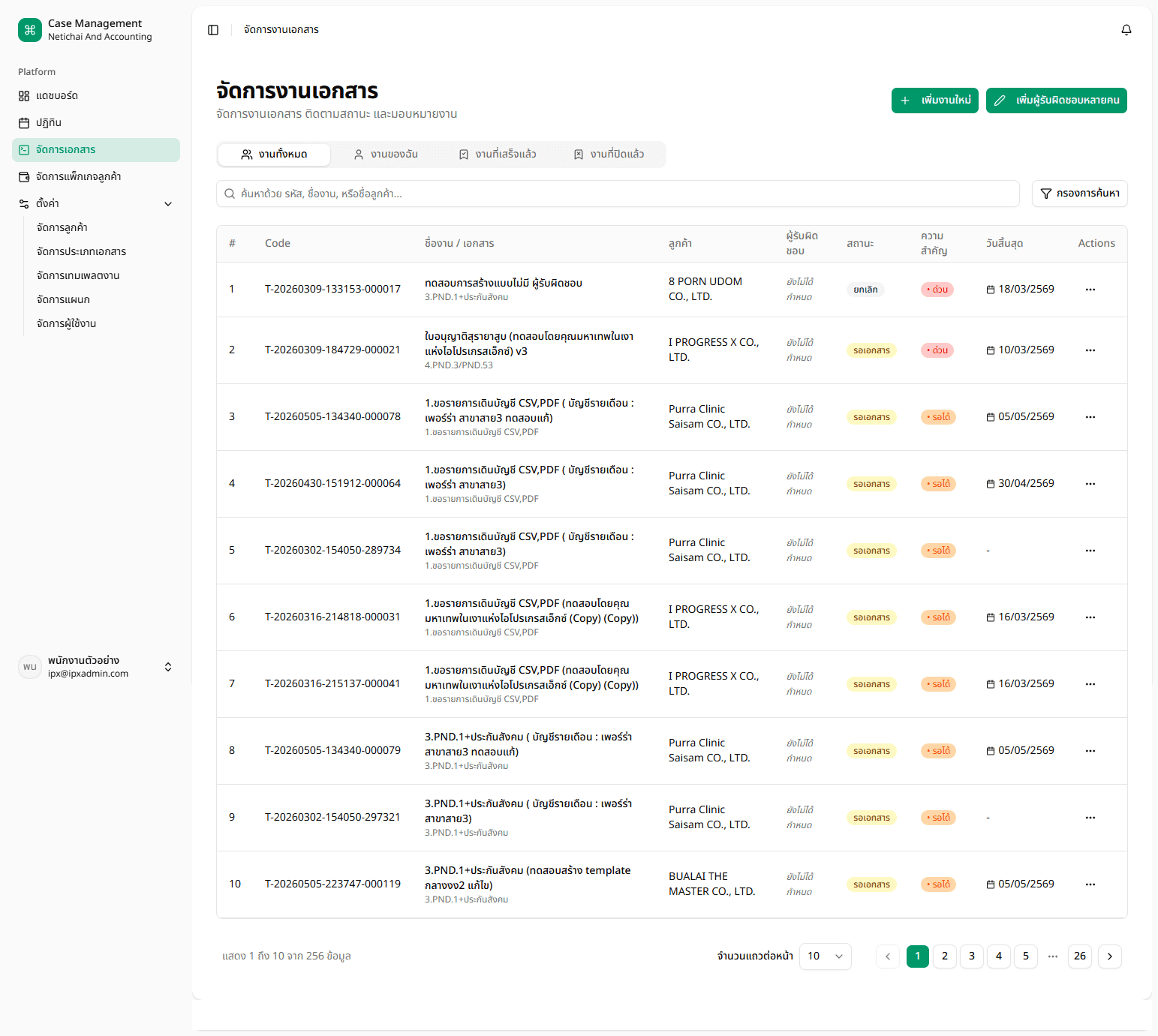 Case Management
